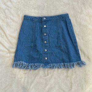 Forever 21 denim skirt